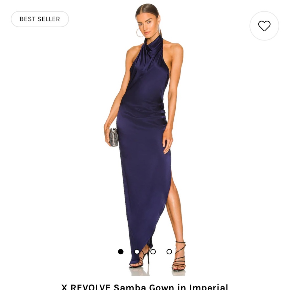 X REVOLVE Samba Gown in Imperial Amanda Uprichard